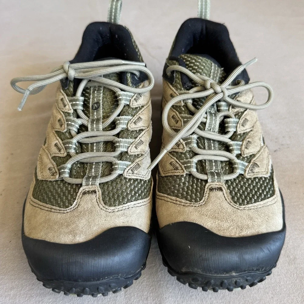 Size 7.5 - Merrell Chameleon 7 Limit Hiking Shoes Men's Dusty‎ Olive J12781